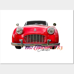 1957 Triumph TR3 Cabriolet Posters and Art